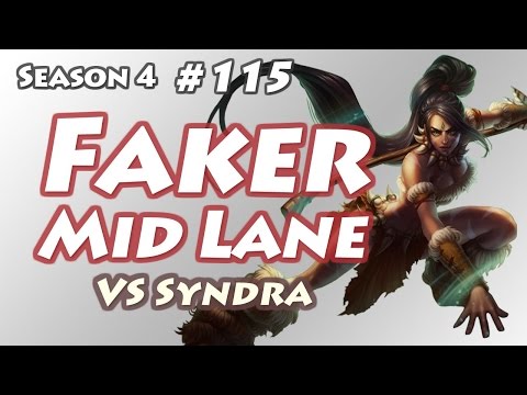 [Dec.21.2014] SKT T1 Faker  Nidalee vs Syndra  도인비, KR LOL Challenger 960LP