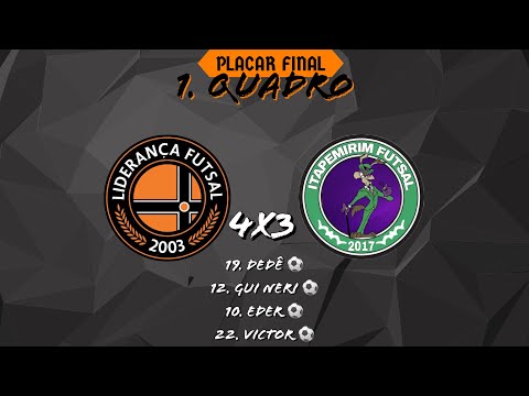 1Q/ LIGA APP JOGA+/ JOGO 64 /JOGO COMPLETO - LIDERANÇA FS 4x3 ITAPEMIRIM FS
