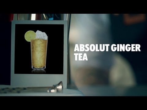 ABSOLUT GINGER TEA DRINK RECIPE - HOW TO MIX