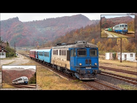 Trenuri in statia Lotru - 08.11.2014