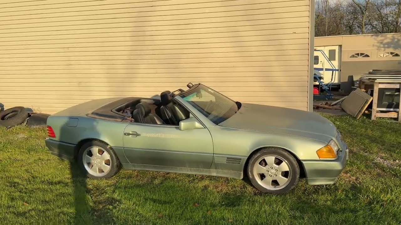 **SOLD on the CCC Buy-It-Now Lot** 1990 Mercedes-Benz 500SL Roadster, A Thrifty Thursday Offering
