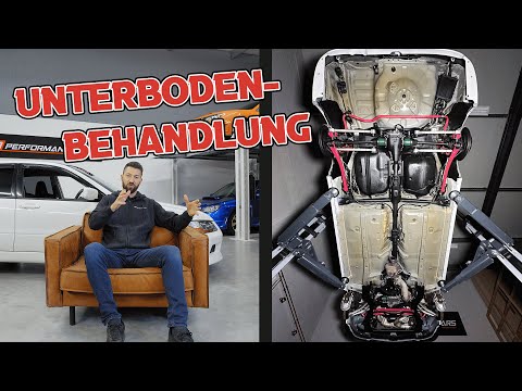 Unterboden Behandlung Trockeneis und Wachsversiegelung - DB Performance Cars