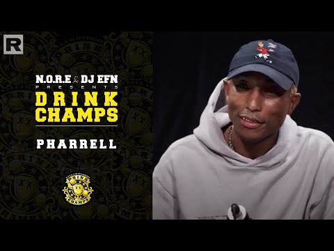 Pharrell On His Legendary Career, Working With Snoop, Justin Timberlake, Nigo & More | Drink Champs