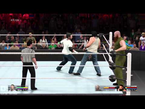 WWE2K15 My Career Mode (PS4/60fps) pt119 - Final Handicapped Battle