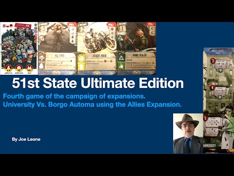 51st State Ultimate Edition, Borgo Automa Solo using Allies