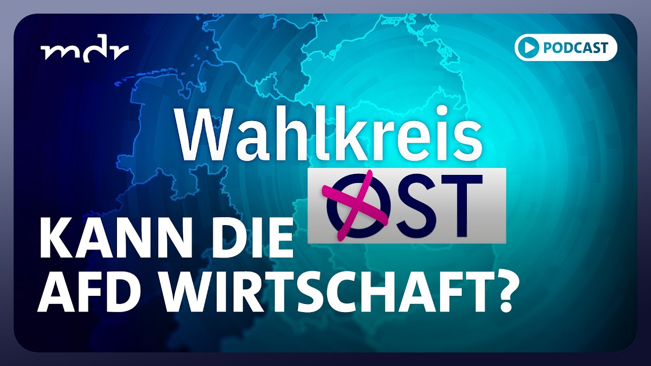 Die Wirtschaftspläne der AfD: "Ein Luftschloss" (mit Reint Gropp) | Podcast: Wahlkreis Ost | MDR