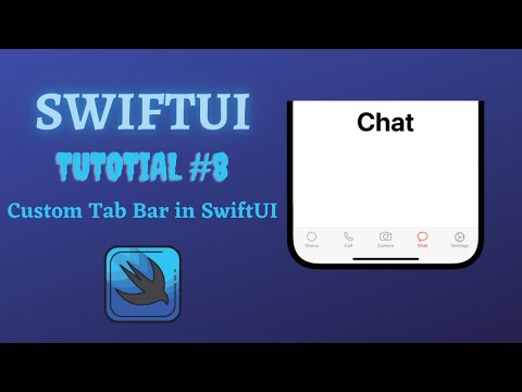 Create Tab Bar in SwiftUI App | SwiftUI Tutorials 2021 | Custom TabView in Swift