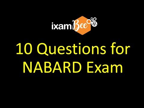 Video 7 on 10 Important Agriculuture Questions for NABARD grade A/B exam