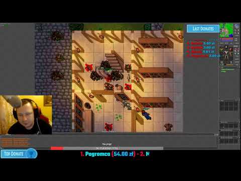 Tibia #Kasteria #Rookstayer 101 lvl Najazd na rookgaard