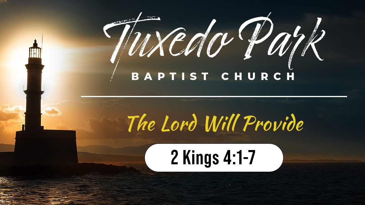 The Lord Will Provide | Rev. Eddie Smith
