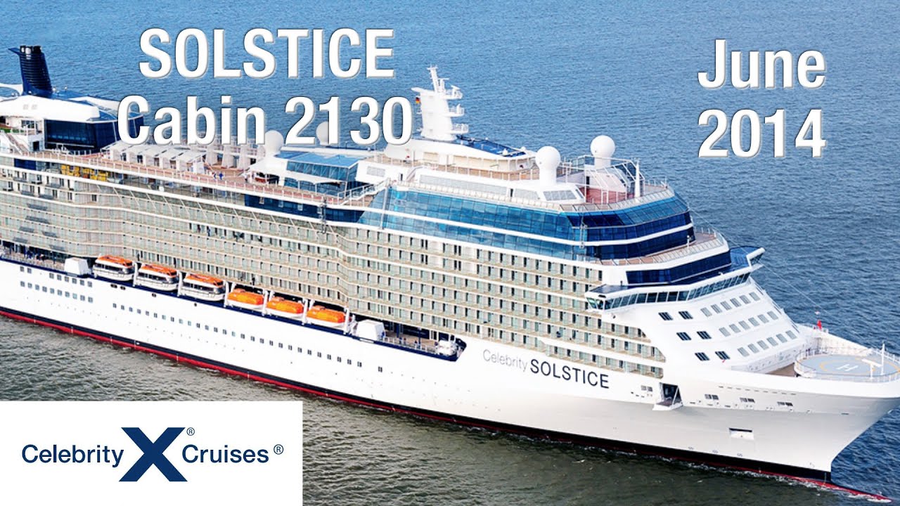 Celebrity Solstice - Cabin 2130 - Video 1