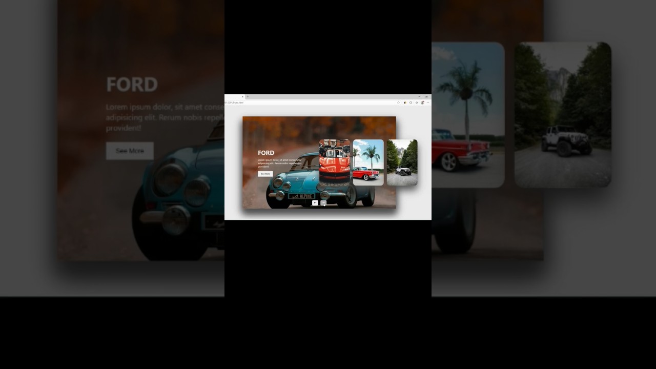 Easy to made Image Slider with HTML CSS JS