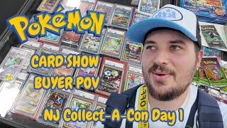 NJ Collect-A-Con Day 1!! Pokemon Buyer POV!! #pokemon #pokemoncards #pokemontcg #buyer #pov