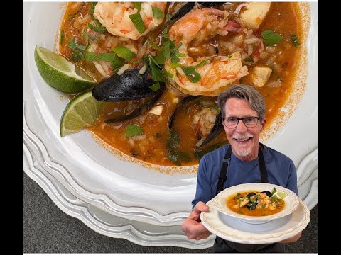 Let's Make Seafood Rice with Tomatoes and Green Chile