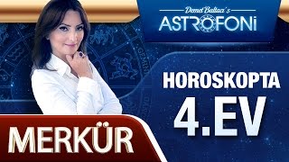 Merkür Horoskopta 4 Ev