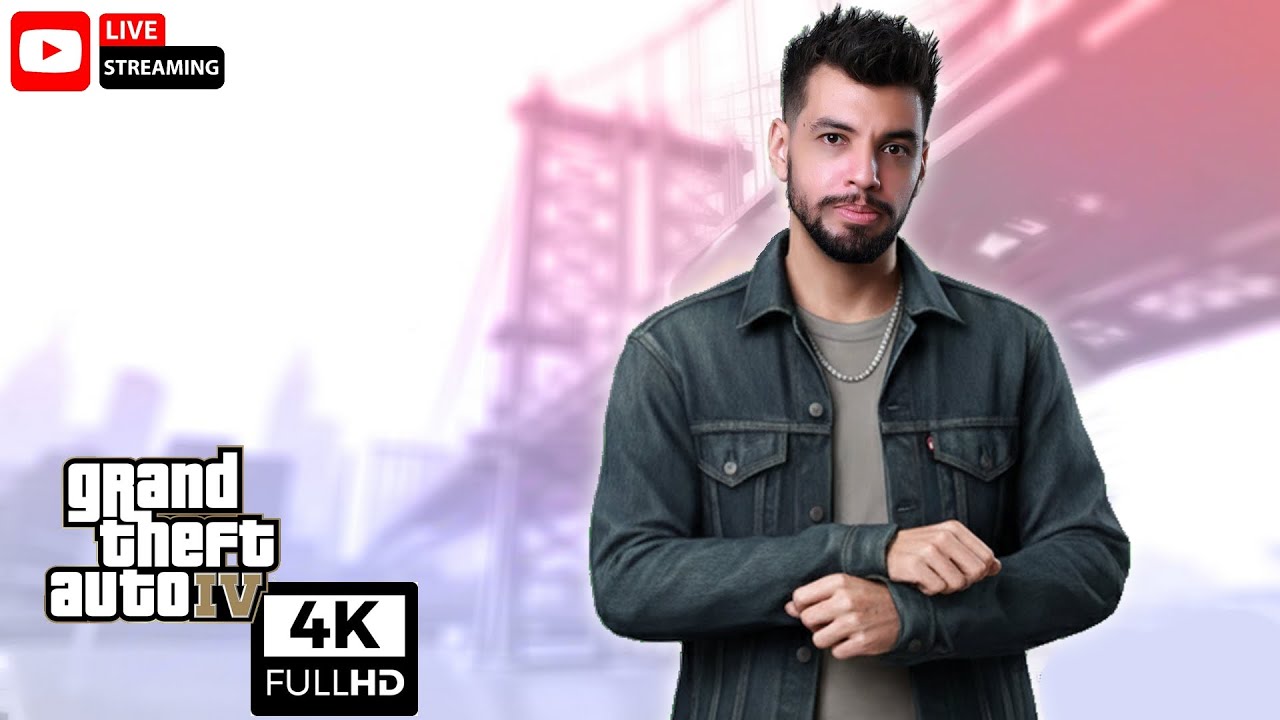 GTA 4: NUNCA FOI TÃO BONITO! 😍 Gameplay em Alta Resolução + Legendado (LIVE)