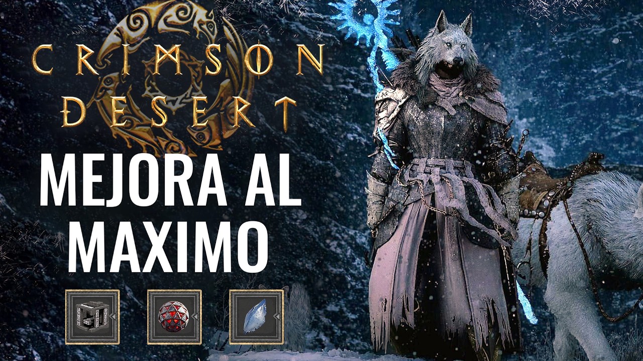CRIMSON DESERT - MEJORA AL MÁXIMO TU PERSONAJE (ABISMO, ARMAS Y EQUIPO TOP)