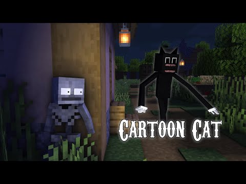 Monster School: CARTOON CAT CHALLENGE! - Minecraft Animation