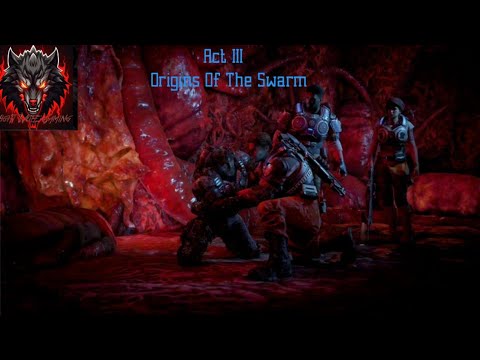 Gears Of War 4! Act III Origins Of The Swarm! Snatcher Boss!