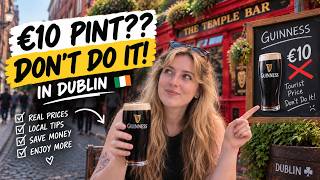 STOP Paying "Tourist Prices" in Dublin! (Local Budget Secrets) 🇮🇪