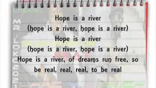 Hope Is A River - Sean Kingston LYRICS on Screen