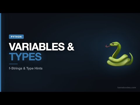 Python Tutorial 03 Python Variables Types F Strings — Complete Guide