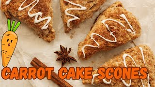 Carrot Cake Scones with Sourdough Discard | Spring into Sourdough Series
