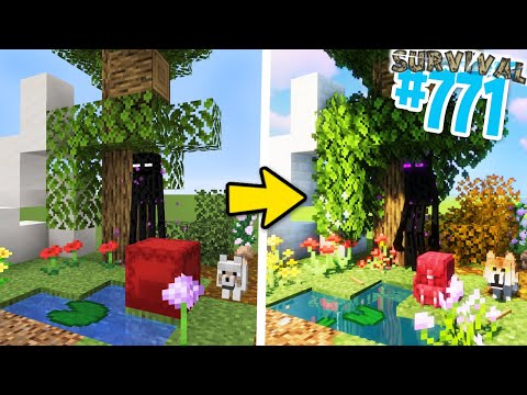 LET'S TRY my TEXTURE PACK!!  - Minecraft ITA SURVIVAL #771