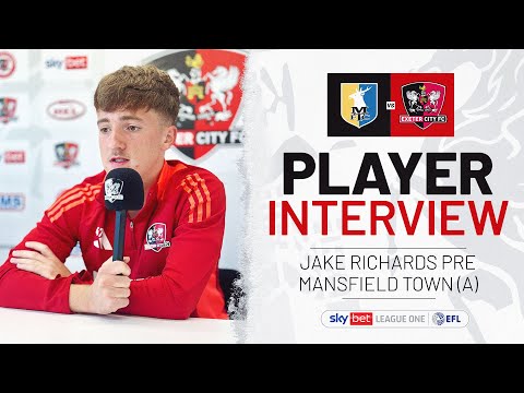Jake Richards has sights set on big things but would love to stay at