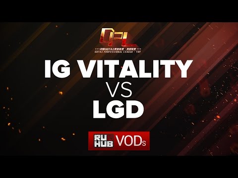 iG Vitality vs LGD, DPL Season 2 - Finals, game 1 [Mila, Inmate]