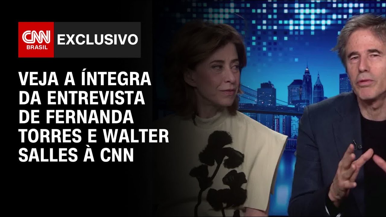 Veja a íntegra da entrevista de Fernanda Torres e Walter Salles à CNN | CNN 360°