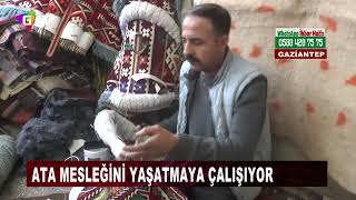 Saraç ustası ata mesleğini yaşatmaya çalışıyor