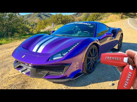 Thumbnail for What It's Like To Drive The Ferrari 488 Pista! (POV Review) by Ferrari 488