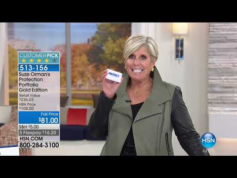 HSN | Suze Orman Financial Solutions for You 09.23.2017 - 08 PM