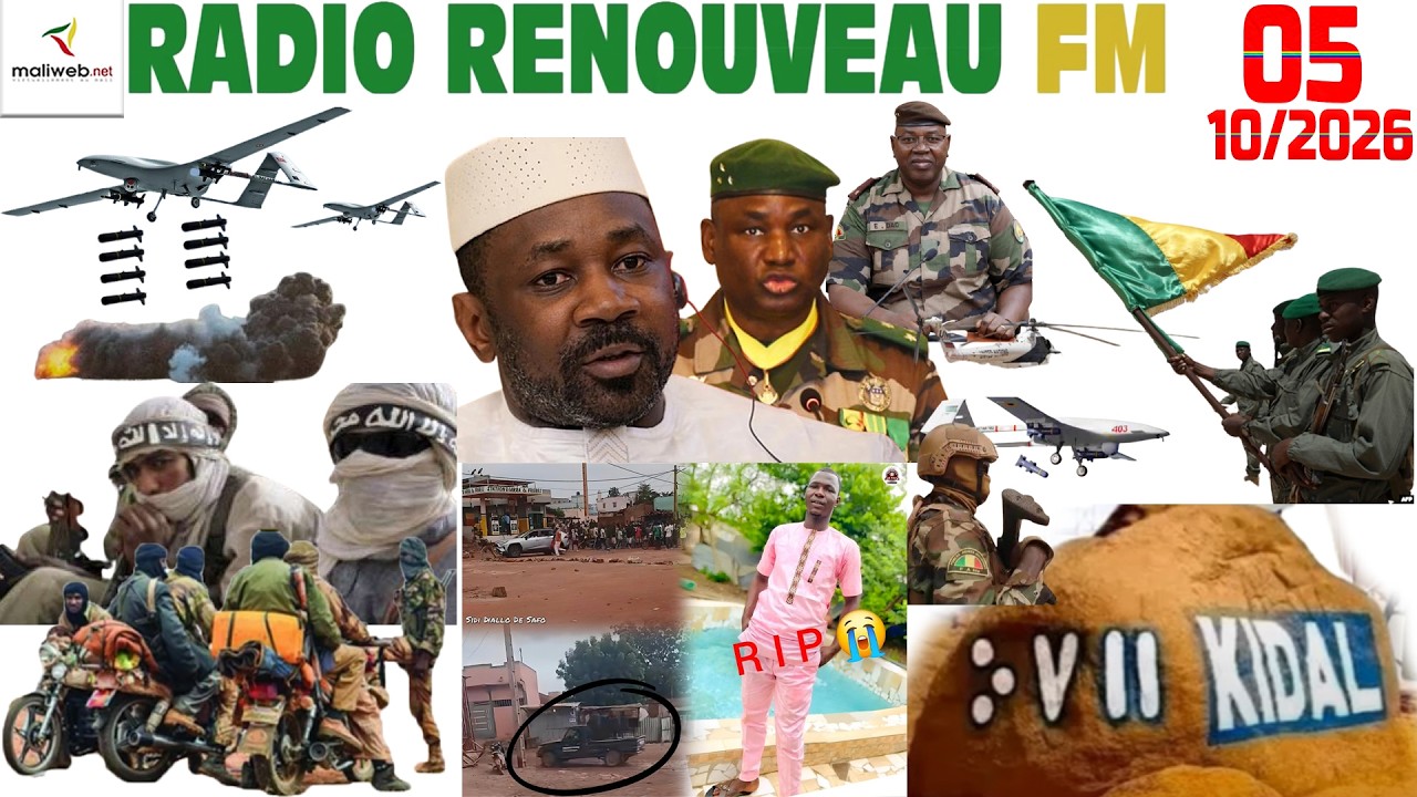 La Revue de Presse de la RADIO RENOUVEAU FM du 05 Octobre 2026