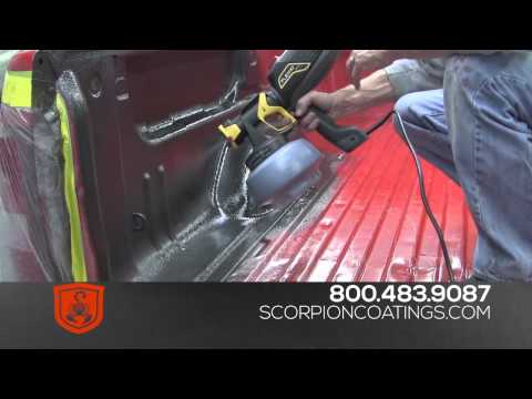EG570 Spray on Bed Liner from Scorpion Protective Coatings