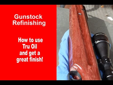 Tips to achieve a great finish with Tru Oil