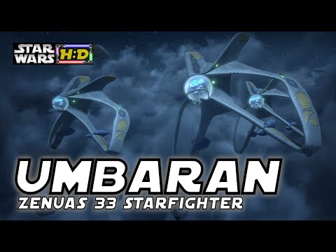 SECRETS OF THE UMBARAN STARFIGHTER- Zenuas 33 Clone Wars CIS fighter |Star Wars Hyperspace Database|