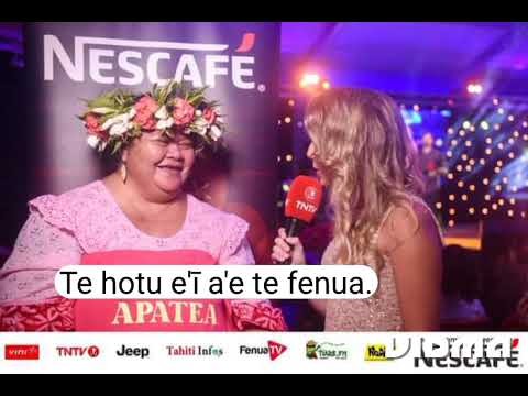 Te pi'i a hura (de Steeve Angia)chanter par FLORES Apatea 🥰.