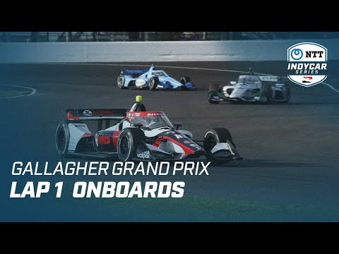 1週目のオンボード映像 インディーカー第13戦インディカー・インディアナポリス