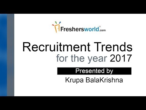 Recruitment Trends for the year 2017 – Digitization, Social Media, Special Talents