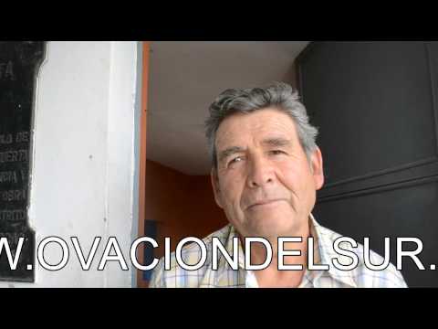 Manuel Valdivia Presidente de la Liga de Fútbol de Cerro Colorado-28/12/2014