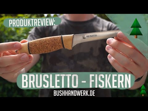 Brusletto - Fiskern Schwimmendes Angel- und Filetiermesser | Bushhandwerk - Dein Outdoor Store