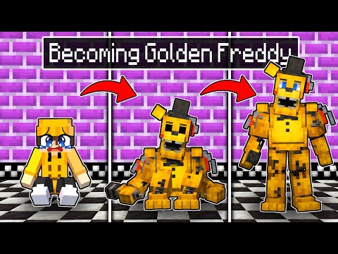 Unbelievable: How I Became Golden Freddy in Minecraft!