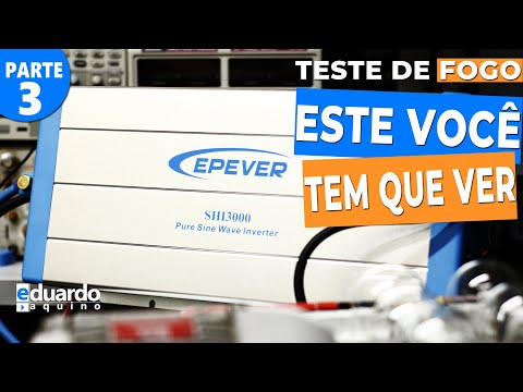 Inversor SHI3000 da Epever no Teste de Fogo ao Extremo