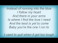 Keith Urban - Whenever I Run Lyrics