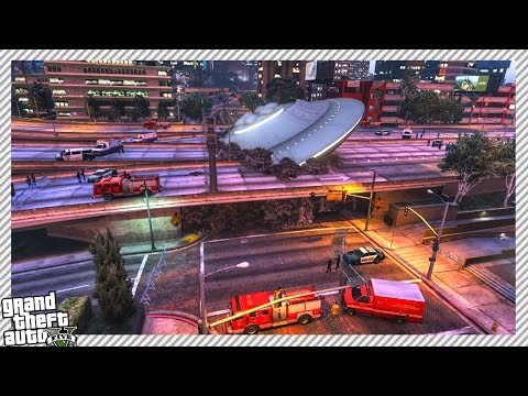 HUGE UFO CRASHED ON HIGHWAY BRIDGE