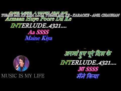 Tumse Milke Aisa Laga Tumse Milke - Karaoke With Scrolling Lyrics Eng. & हिंदी