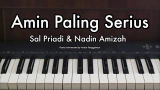 Download lagu Amin Paling Serius - Sal Priadi ft. Nadin Amizah | Piano Instrumental by Andre Panggabean mp3