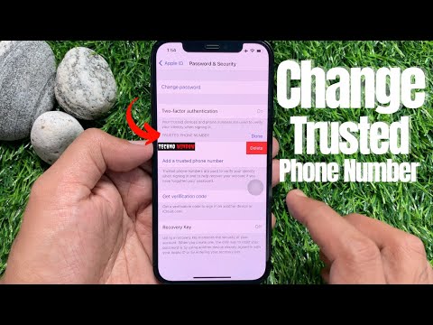 How to Add or Remove Trusted Phone Number on iPhone |...